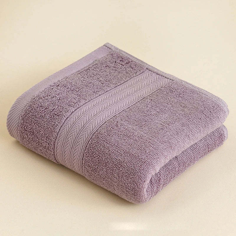 Striped Cotton Hand Towels – 35 × 75 cm, Single or 4-Pack
