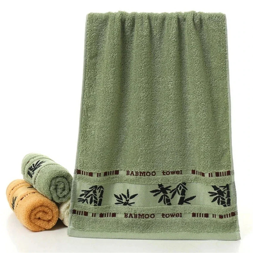 Bamboo Fibre Hand Towels – Soft 34 × 74 cm Towels, 1, 2 or 4 Pack