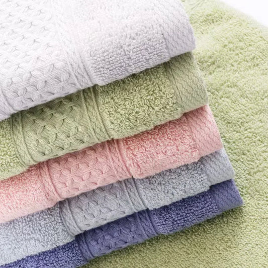 Blue Hand Towel – Soft Terry, 35 × 75 cm