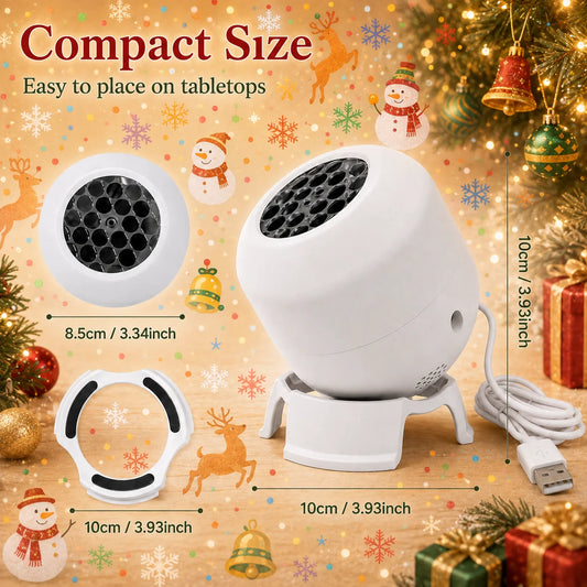 360° Rotating Ocean Wave Projector – Snowflake, Christmas & Ocean Themes
