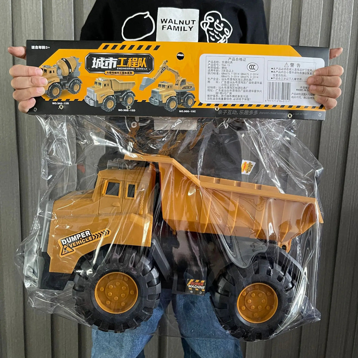 Large Construction Truck Toys – Excavator, Loader, Mixer & Crane