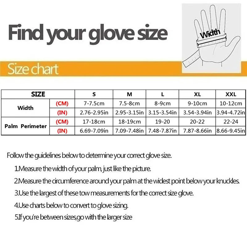 Unisex Waterproof Touchscreen Ski & Cycling Gloves