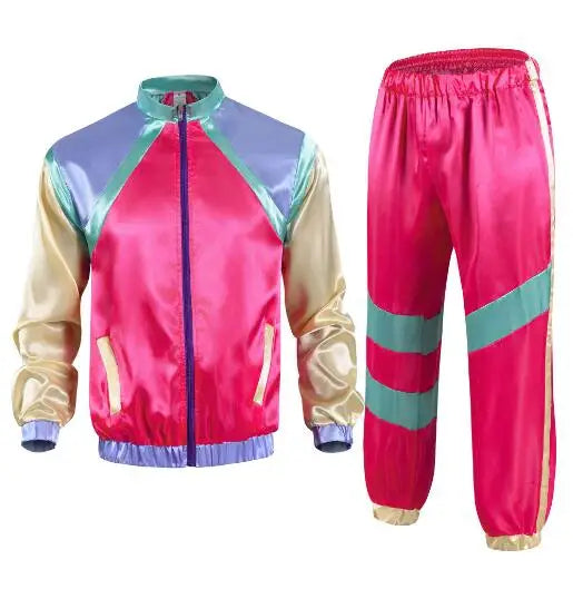 80s & 90s Retro Tracksuit Costume Set
