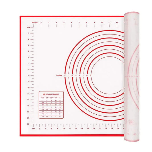 Silicone Baking & Pastry Mat – Non-Stick Dough Rolling Mat
