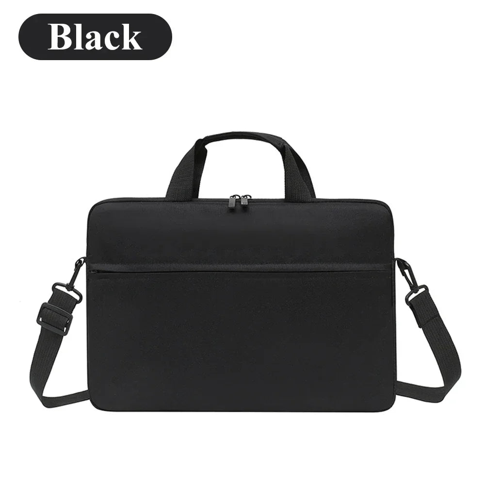 Water-Repellent Laptop Carry Case 13"-15" - Tablet Bag with Shoulder Strap
