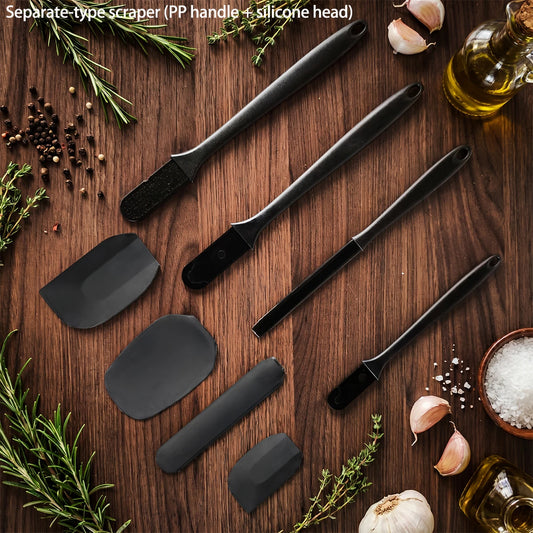 Silicone Kitchen Utensil Set – 6-Piece Spatula & Baking Tools