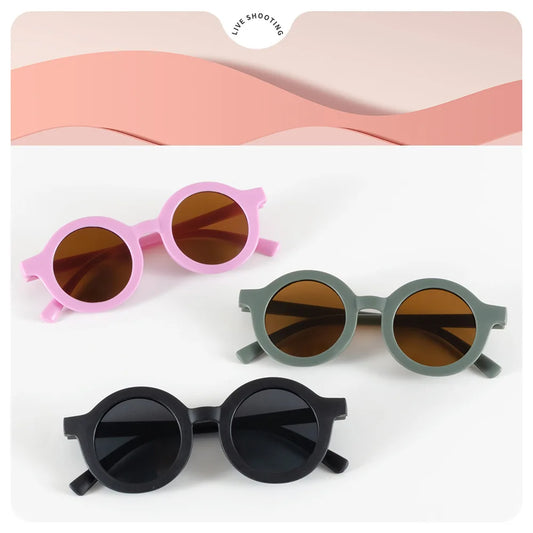 Kids' Round Sunglasses – Toddler & Child Sun Shades, Ages 1–7