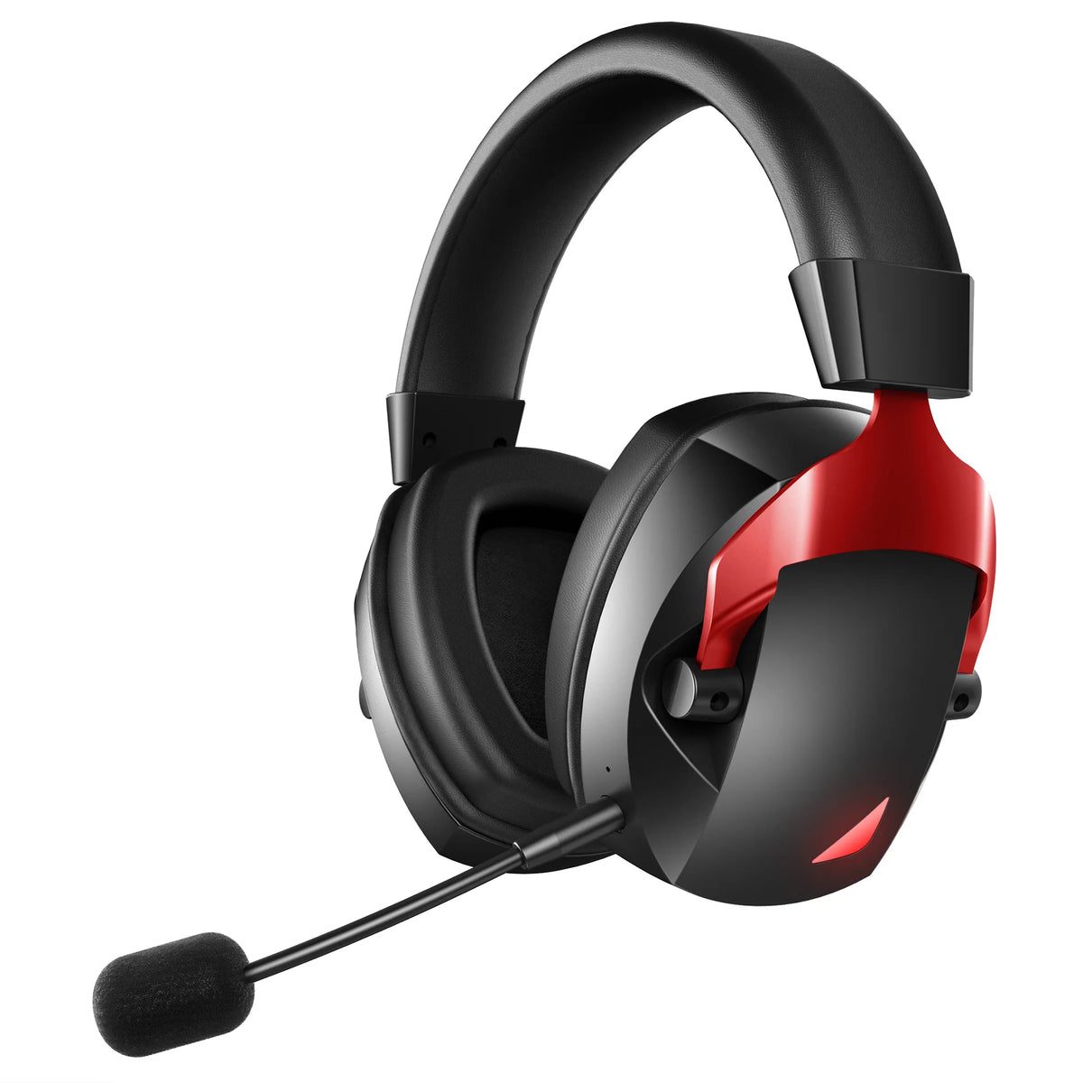 3-Mode Wireless Gaming Headset – 2.4G, Bluetooth & 3.5mm with Detachable Noise-Cancelling Mic