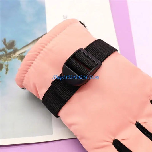 Kids' Insulated Ski Gloves – Windproof Winter Gloves, Ages 3–13