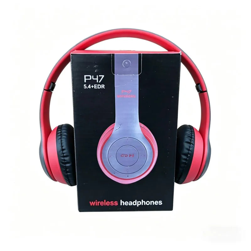 Foldable Bluetooth Headphones – Over-Ear Wireless with Mic