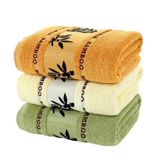 Bamboo Fibre Hand Towels – Soft 34 × 74 cm Towels, 1, 2 or 4 Pack