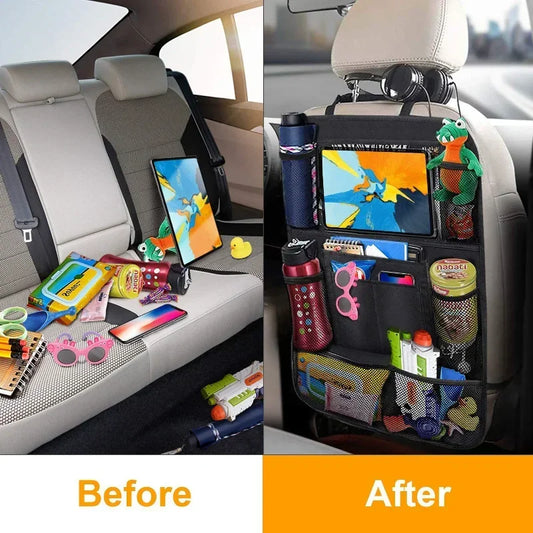 Car Backseat Organizer with Tablet Holder
