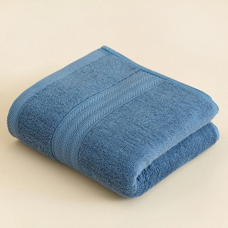 Striped Cotton Hand Towels – 35 × 75 cm, Single or 4-Pack