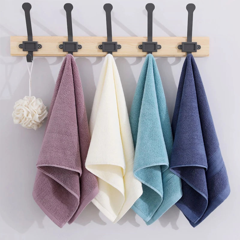 Striped Cotton Hand Towels – 35 × 75 cm, Single or 4-Pack