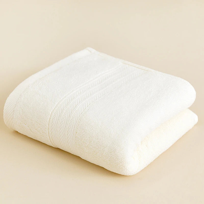 Striped Cotton Hand Towels – 35 × 75 cm, Single or 4-Pack
