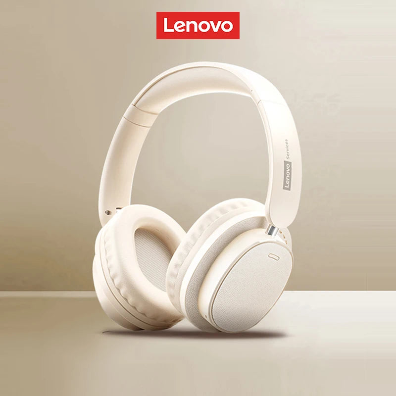 Lenovo LS105 Foldable Wireless Headphones – Bluetooth 6.0, 30-Hour Playtime, Built-In Mic