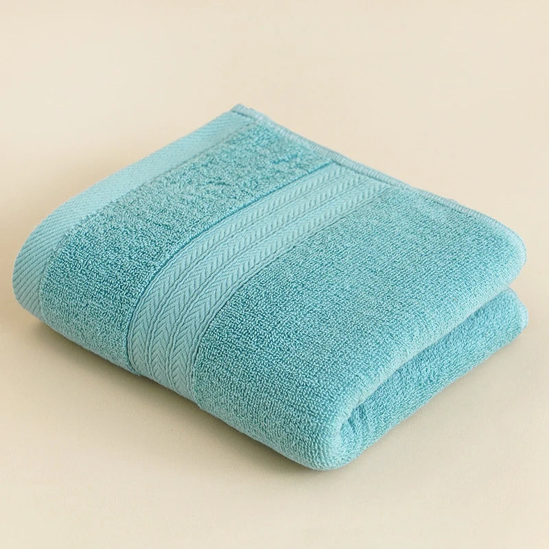 Striped Cotton Hand Towels – 35 × 75 cm, Single or 4-Pack