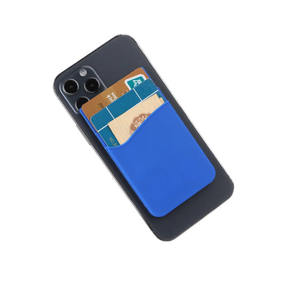 Stick-On Phone Card Holder – Silicone Phone Wallet Pocket
