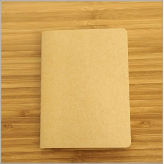 2025 Craft Notebook Office Supplies Diary Book DIY Retro The Kraft Paper Blank Memo Pad Sketch Book Notepad