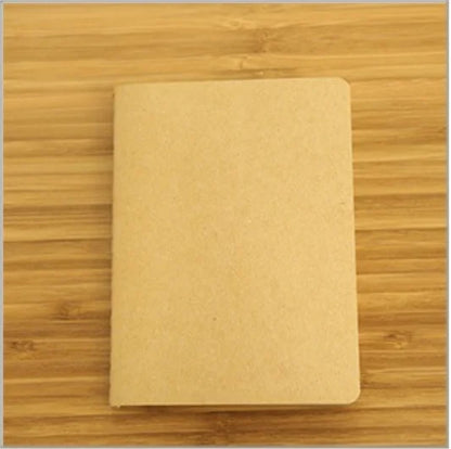 Blocco note e album da disegno vuoti in carta kraft – Quaderno diario retrò fai da te per ufficio e scuola