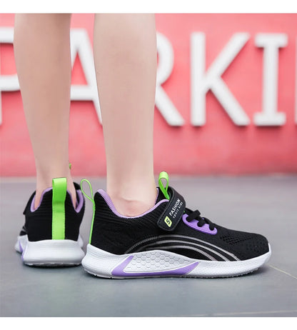 Scarpe da running in mesh per bambine