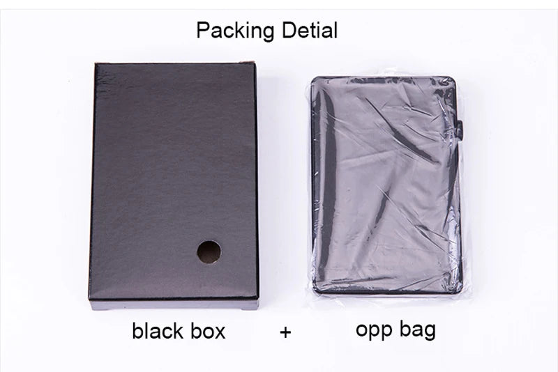 Pop-Up RFID Card Holder – Slim Aluminium Card Case, Holds 4–6 Cards