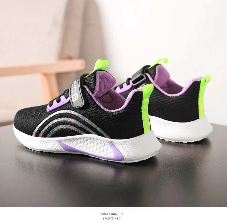 Girls' Mesh Running Shoes