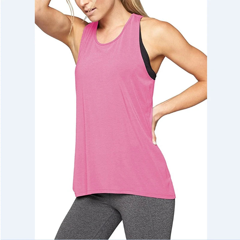 Women's Loose Racerback Workout Tank Top