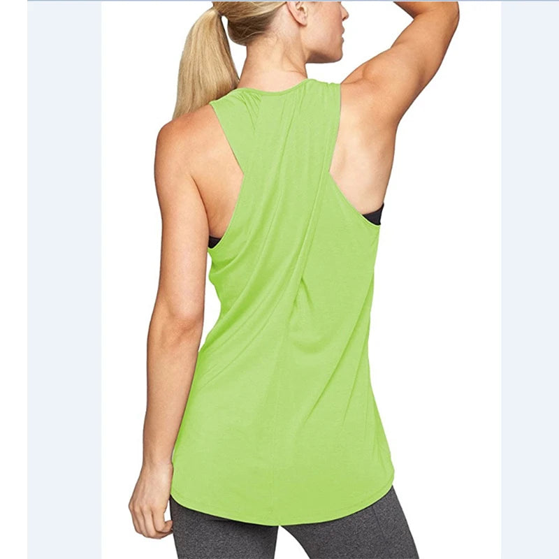 Women's Loose Racerback Workout Tank Top