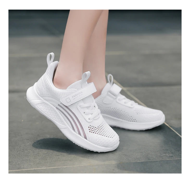 Girls' Mesh Running Shoes