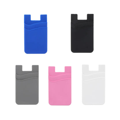 Stick-On Phone Card Holder – Silicone Phone Wallet Pocket