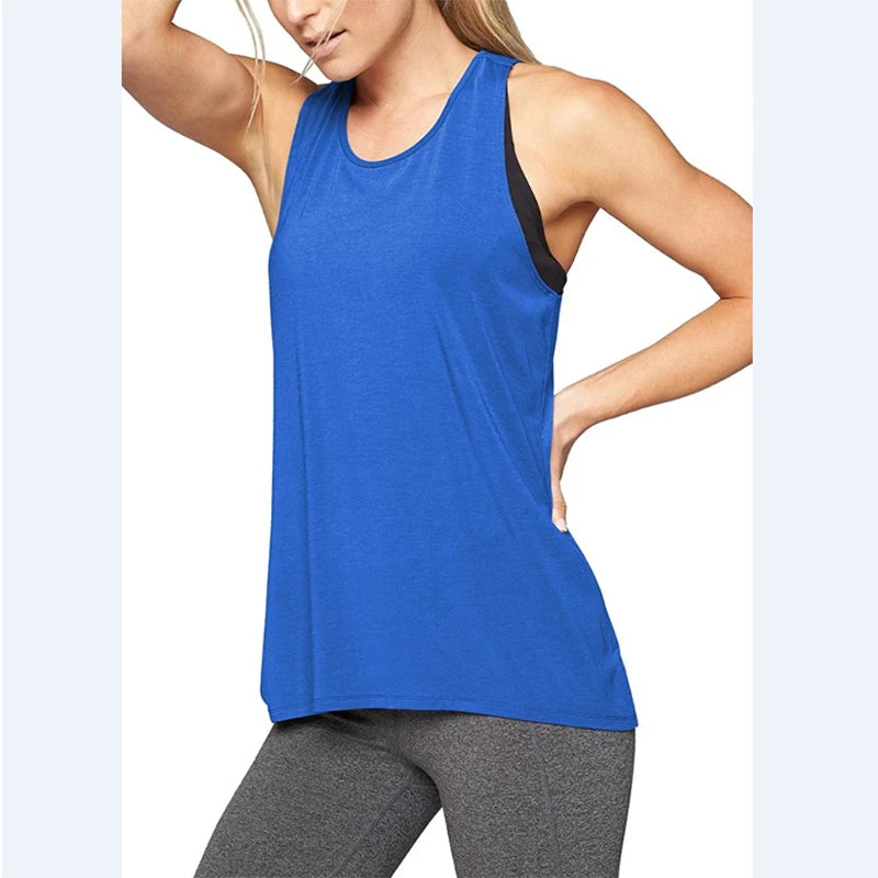Women's Loose Racerback Workout Tank Top