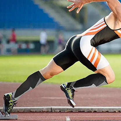 Chaussettes de compression pour hommes | Course à pied, cyclisme, randonnée et soins infirmiers | Soutien pour varices
