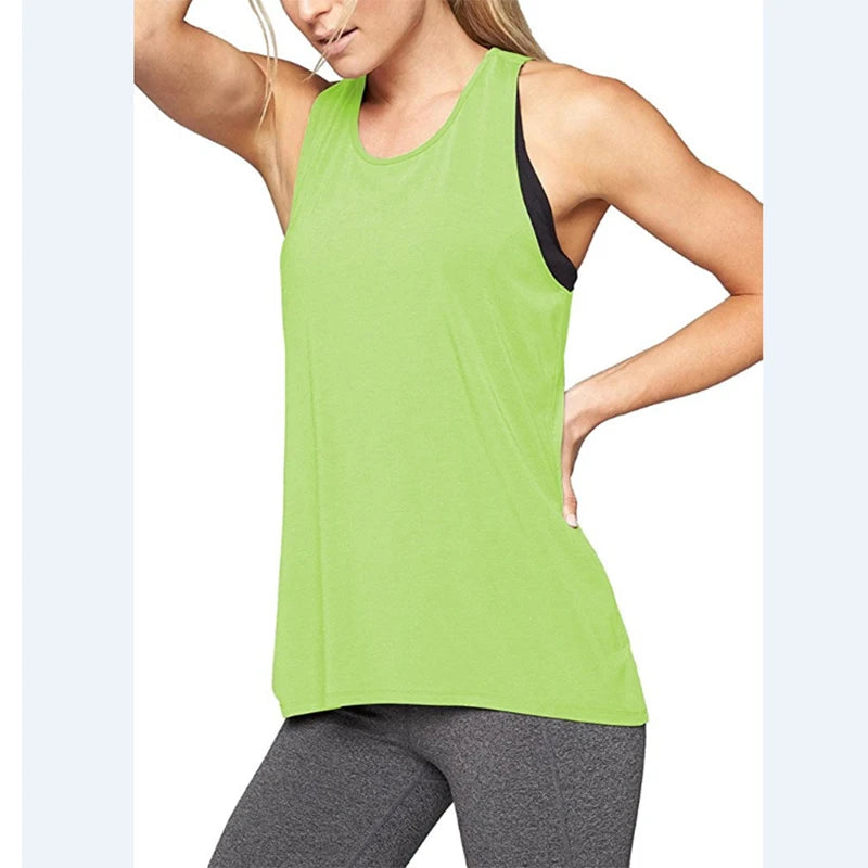Women's Loose Racerback Workout Tank Top