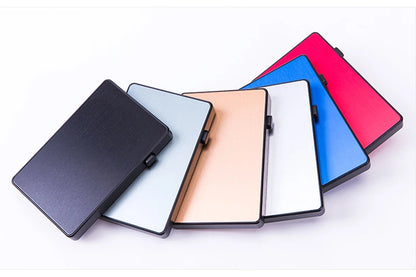 Portacarte RFID Pop-Up – Sottile custodia in alluminio, Contiene 4–6 carte