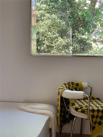 Toallas retro a cuadros – De mano, de baño o paquete de 2