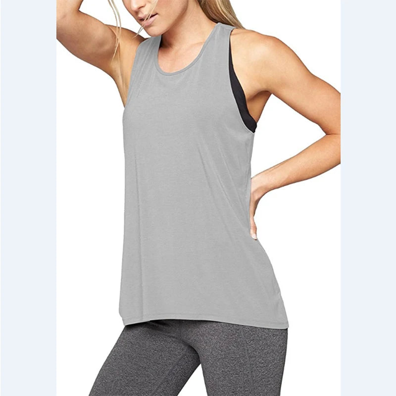 Women's Loose Racerback Workout Tank Top