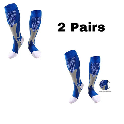 Chaussettes de compression pour hommes | Course à pied, cyclisme, randonnée et soins infirmiers | Soutien pour varices