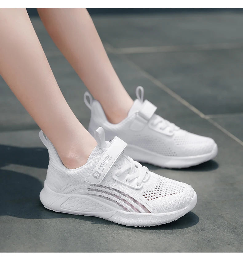 Girls' Mesh Running Shoes