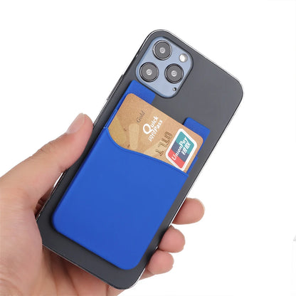 Stick-On Phone Card Holder – Silicone Phone Wallet Pocket