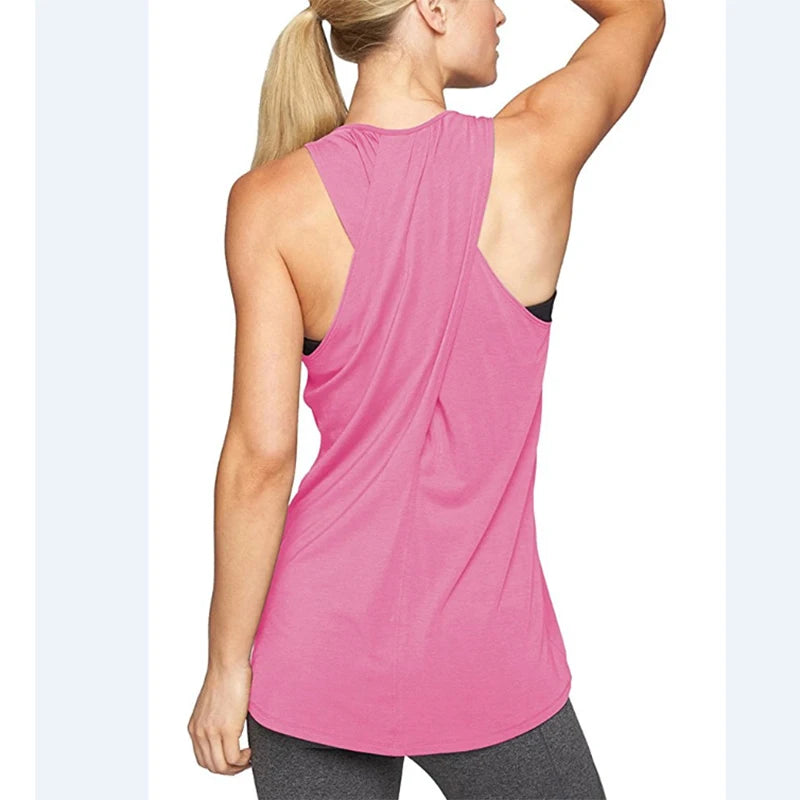 Women's Loose Racerback Workout Tank Top