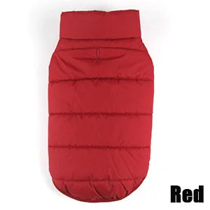 Warm Cotton-Padded Winter Dog Coat – Pet Jacket for Small to Large Dogs