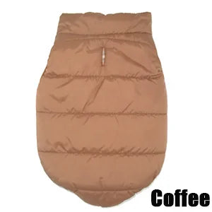 Warm Cotton-Padded Winter Dog Coat – Pet Jacket for Small to Large Dogs