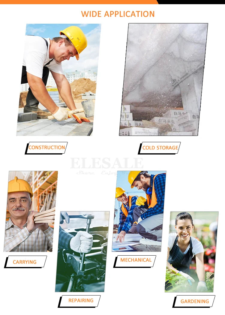 Insulated Work Gloves – Latex Grip Thermal Gloves