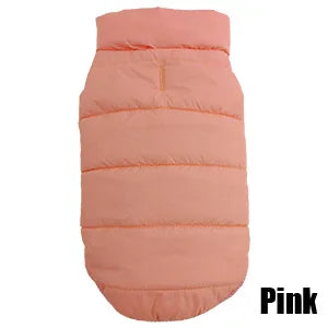 Warm Cotton-Padded Winter Dog Coat – Pet Jacket for Small to Large Dogs
