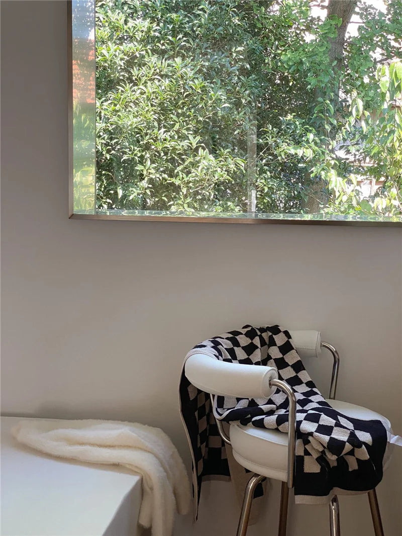Retro Checkered Towels – Hand, Bath or 2-Pack