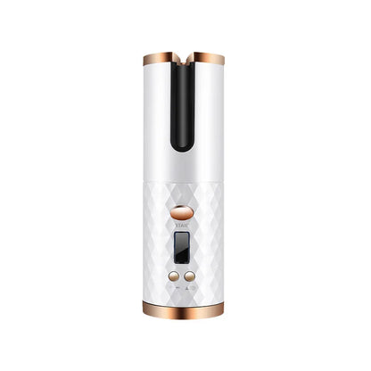 Fer à boucler automatique sans fil | Rechargeable par USB, anti-brûlure, fer à friser sans fil 200°C