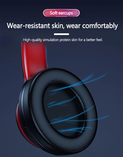 Auriculares Bluetooth plegables Lenovo HD200 – Auriculares inalámbricos circumauriculares con micrófono