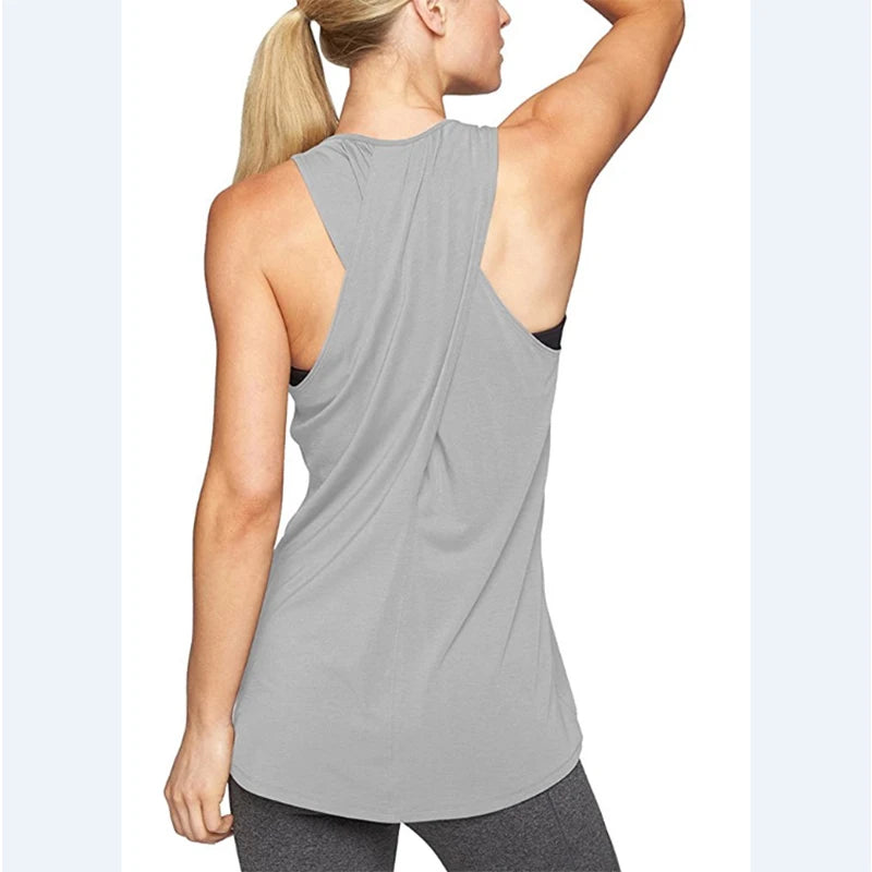 Women's Loose Racerback Workout Tank Top
