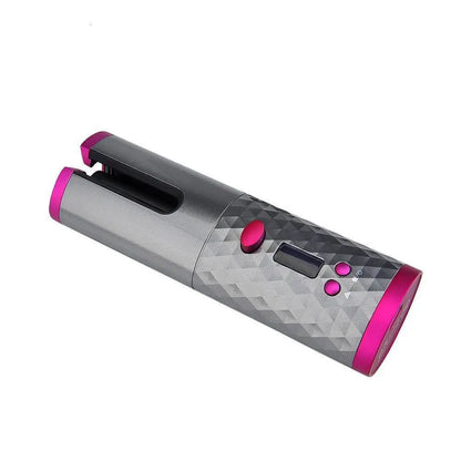 Fer à boucler automatique sans fil | Rechargeable par USB, anti-brûlure, fer à friser sans fil 200°C